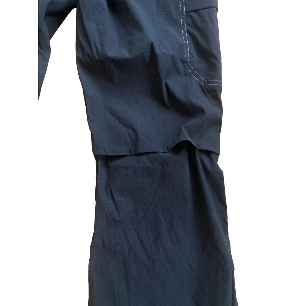 NWT Kuhl Kliffside Air Cargo Pants Women's 10 Black Cargo Vented Nylon MSRP$89 - Picture 6 of 14
